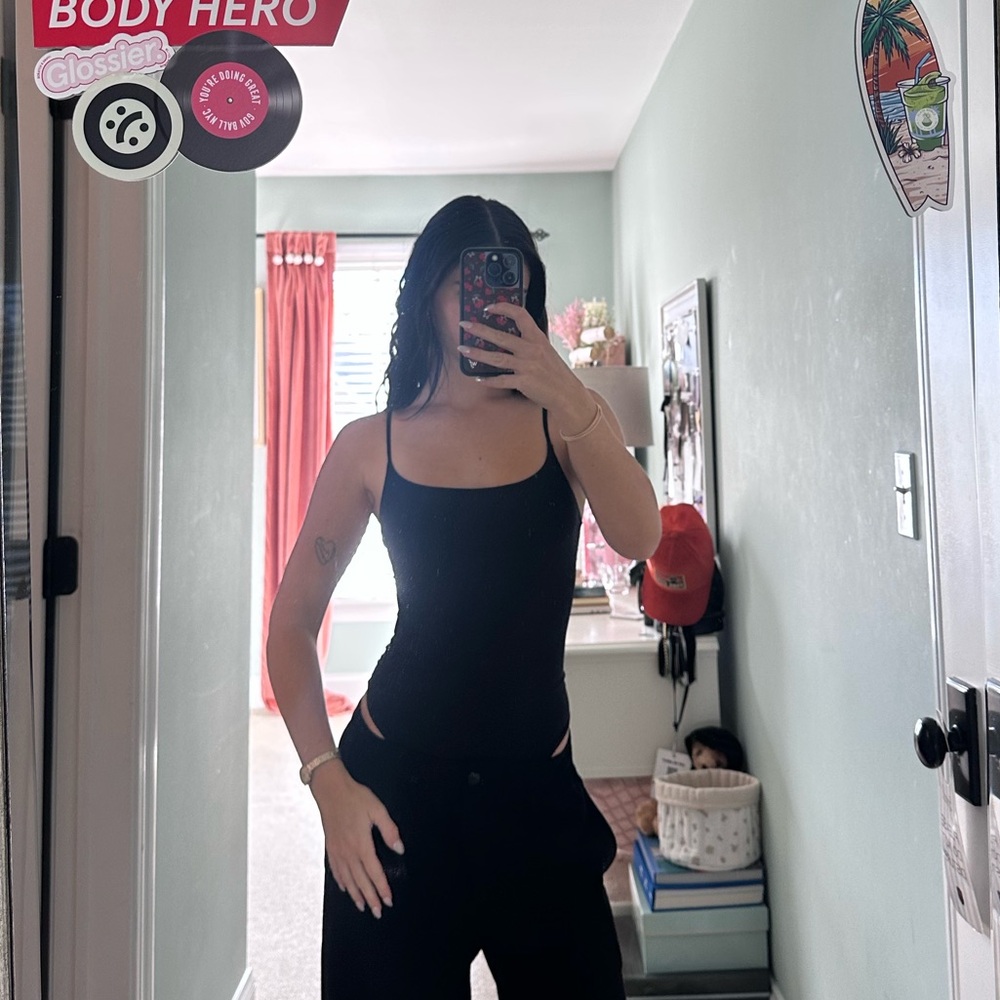 Aerie Black Women's Bodysuit